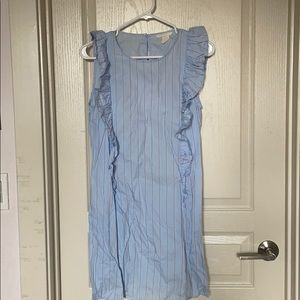 Blue casual dress